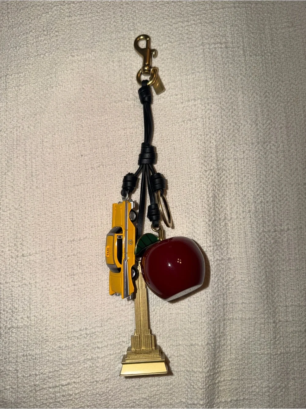Coach New York Bag Charm/Keychain